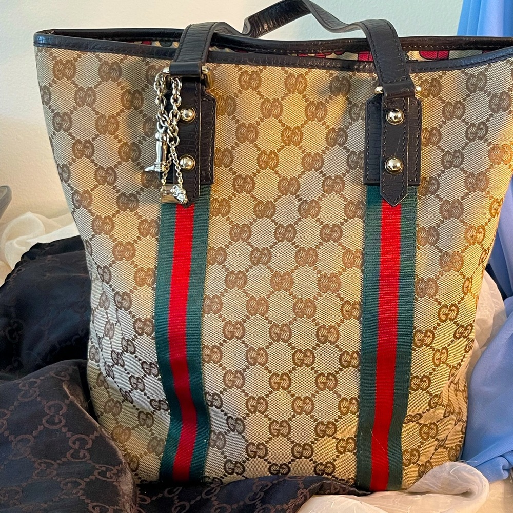 Gucci handbag.